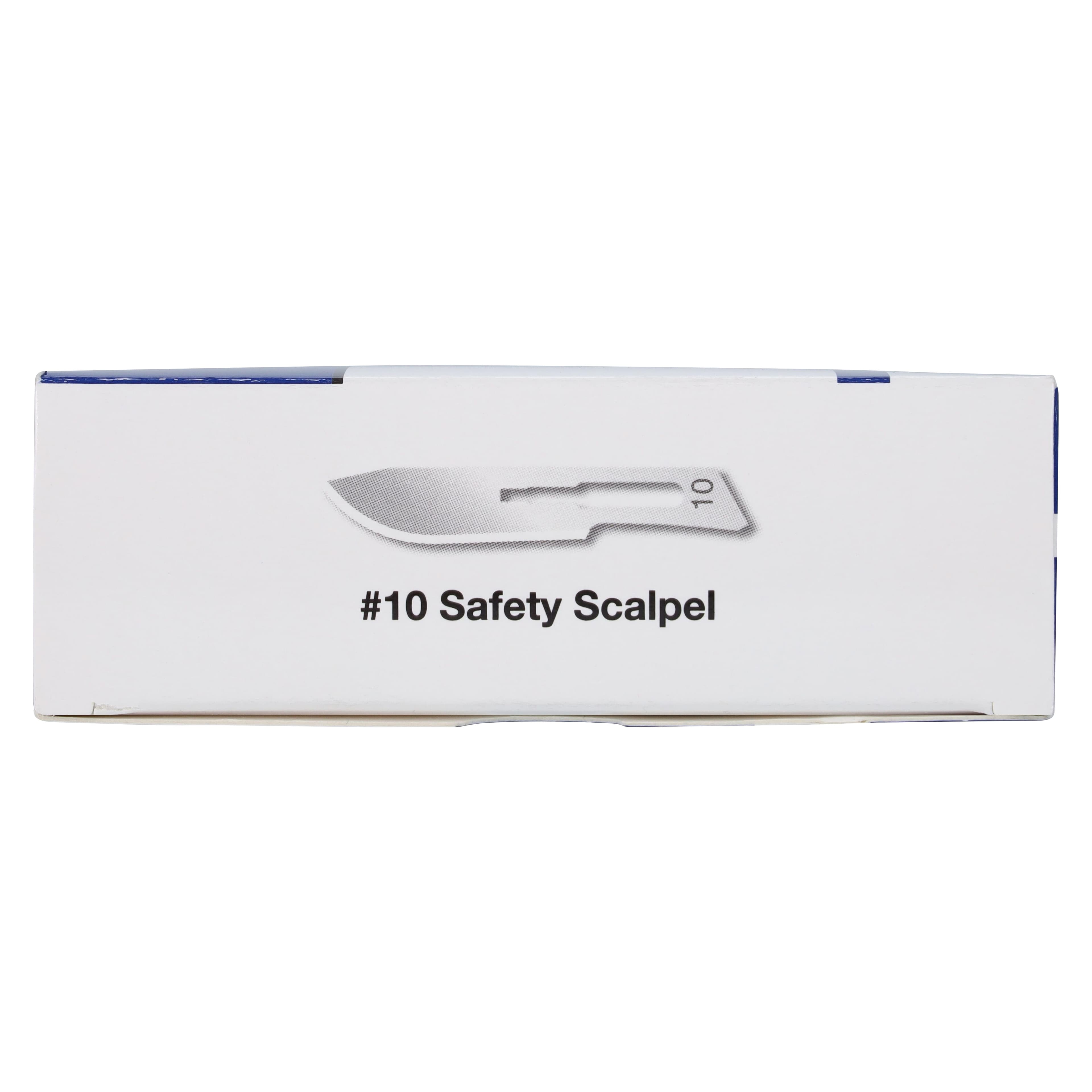 Medline Disposable Safety Scalpel, #10 Stainless Steel Blade, Sterile thumbnail 6