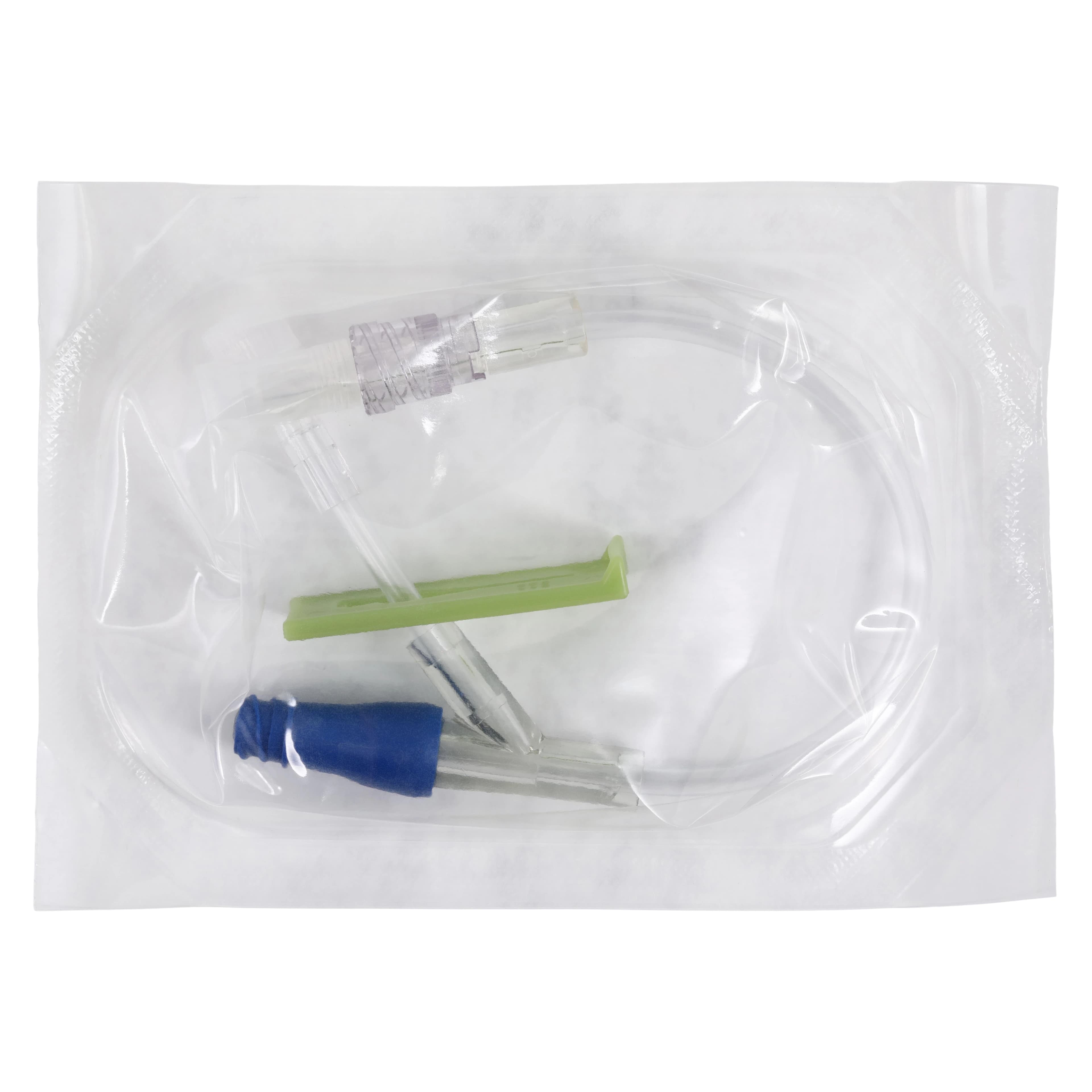 ICU Medical Lifeshield IV Extension Set, Macrobore, 8" Y-Injection Site, Option-Lok Male/Female Adapter, Gravity, Sterile, 50/Case thumbnail 2