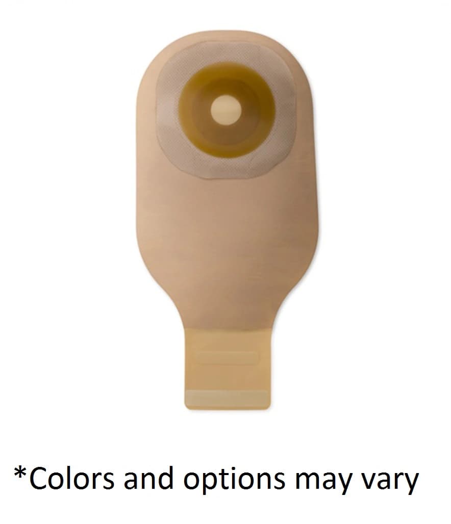 Hollister Premier 1-Piece 12" Ostomy Drain Pouch, Beige, Cut-to-Fit - Premier Drain Pouch - Image 1