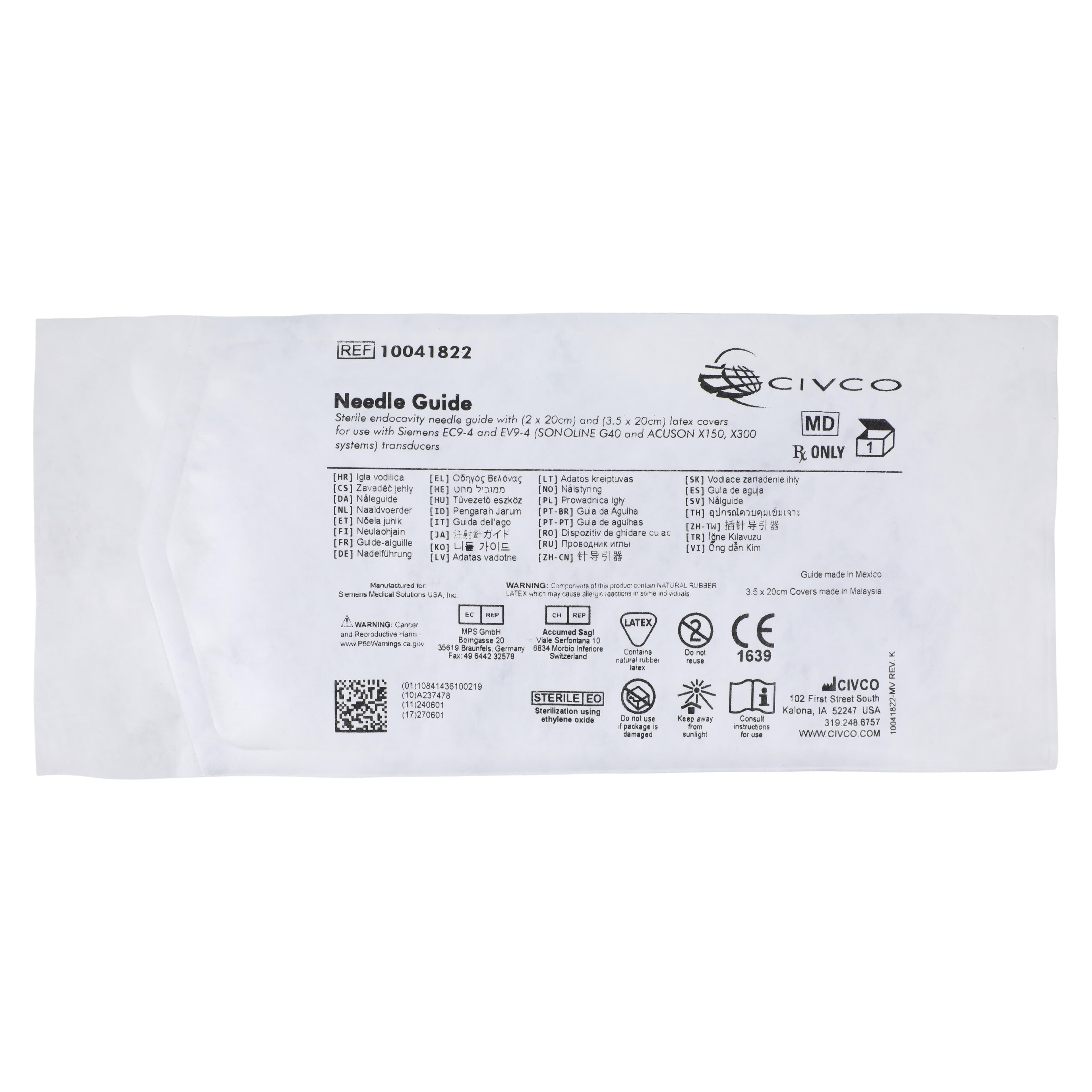 Civco Endocavity Needle Guide, 24/Box thumbnail 2