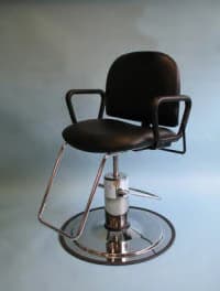 Brandt Industries Treatment Chair, Adjustable Flat Headrest, Black - Chair Treat Adj Flat Hdrst Blk - Image 1
