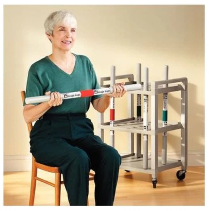 Anatomy Weight Bar Therapy Set, 1/2/3/4/5 lb, Multicolor - Weight Bar Therapy - Image 1