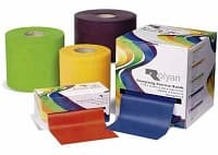 Rolyan Energize Exercise Band, 5" x 50 yd Roll, Blueberry (Level 4), by Four D Rubber Company - Rolyan Exercise Band 50yd - Image 1