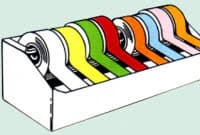 Healthmark Instrument ID Tape, White, 1/4" x 180', Disposable, 1 Roll - Tape Instrument ID 1/4" - Image 1