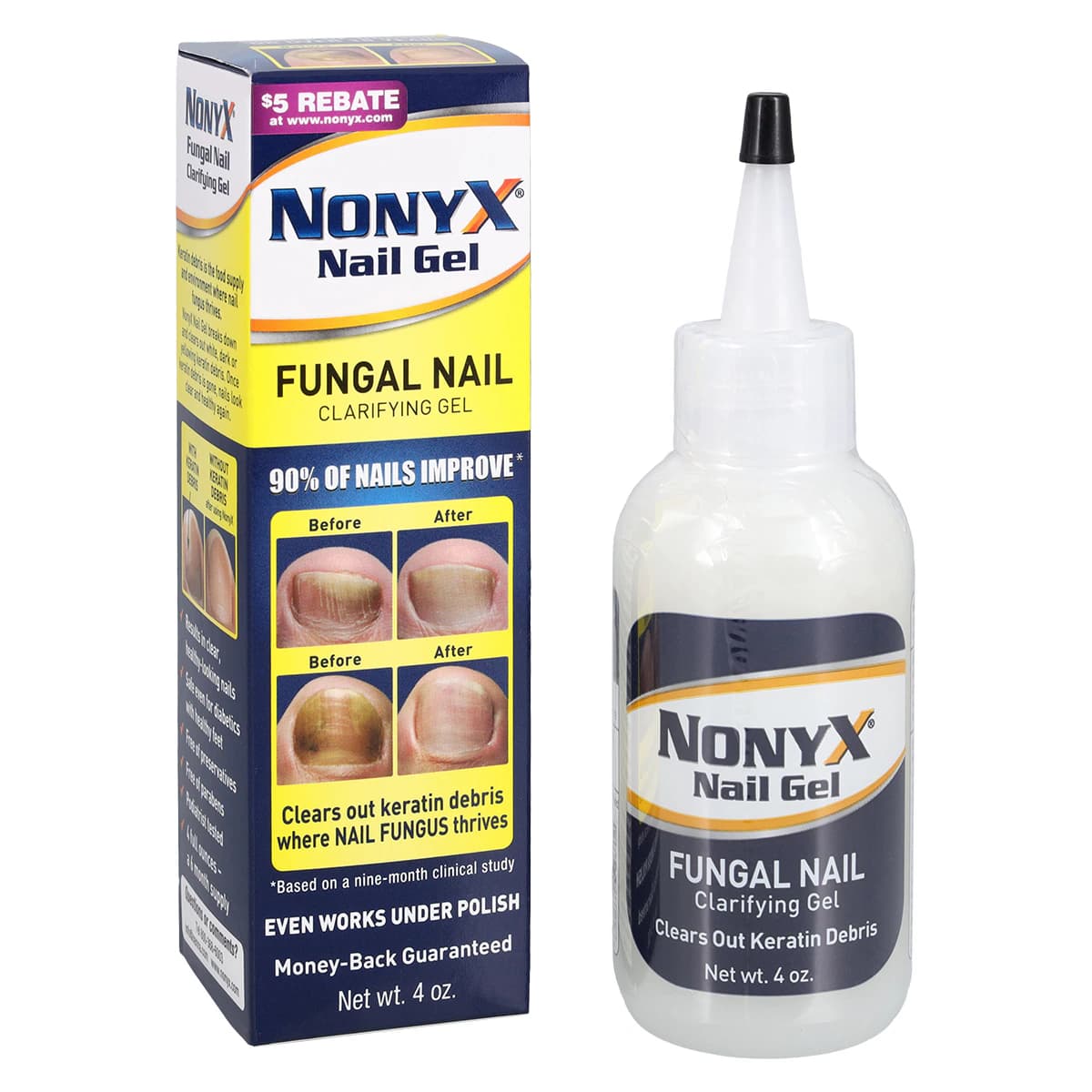 Nonyx Nourishing Nail Gel, 4 oz Bottle thumbnail 2