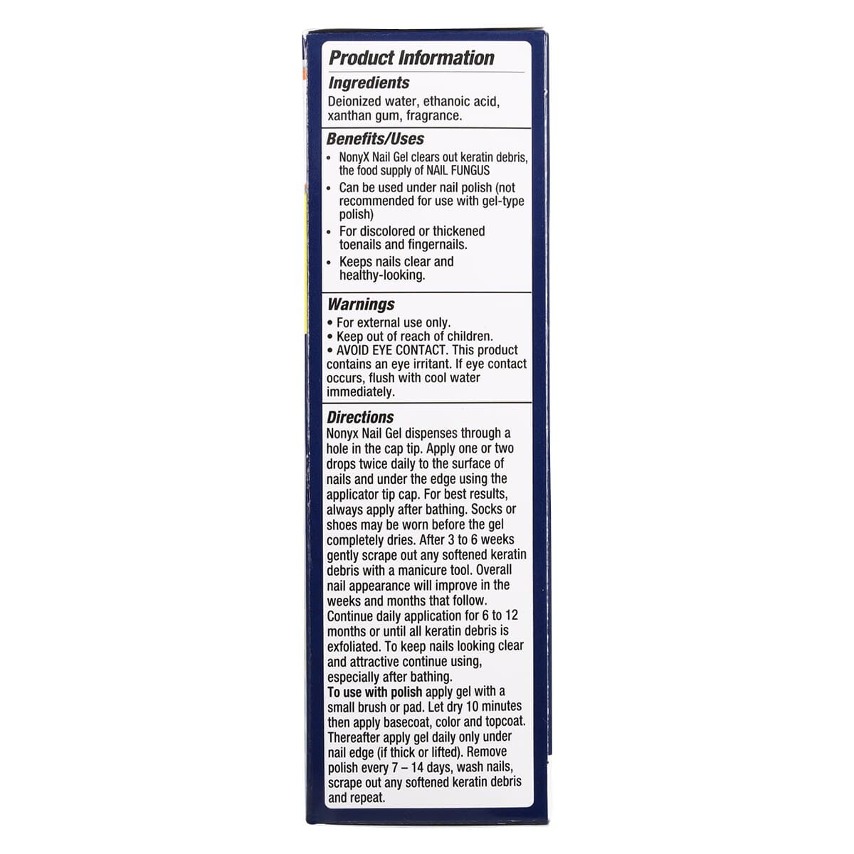 Nonyx Nourishing Nail Gel, 4 oz Bottle thumbnail 7