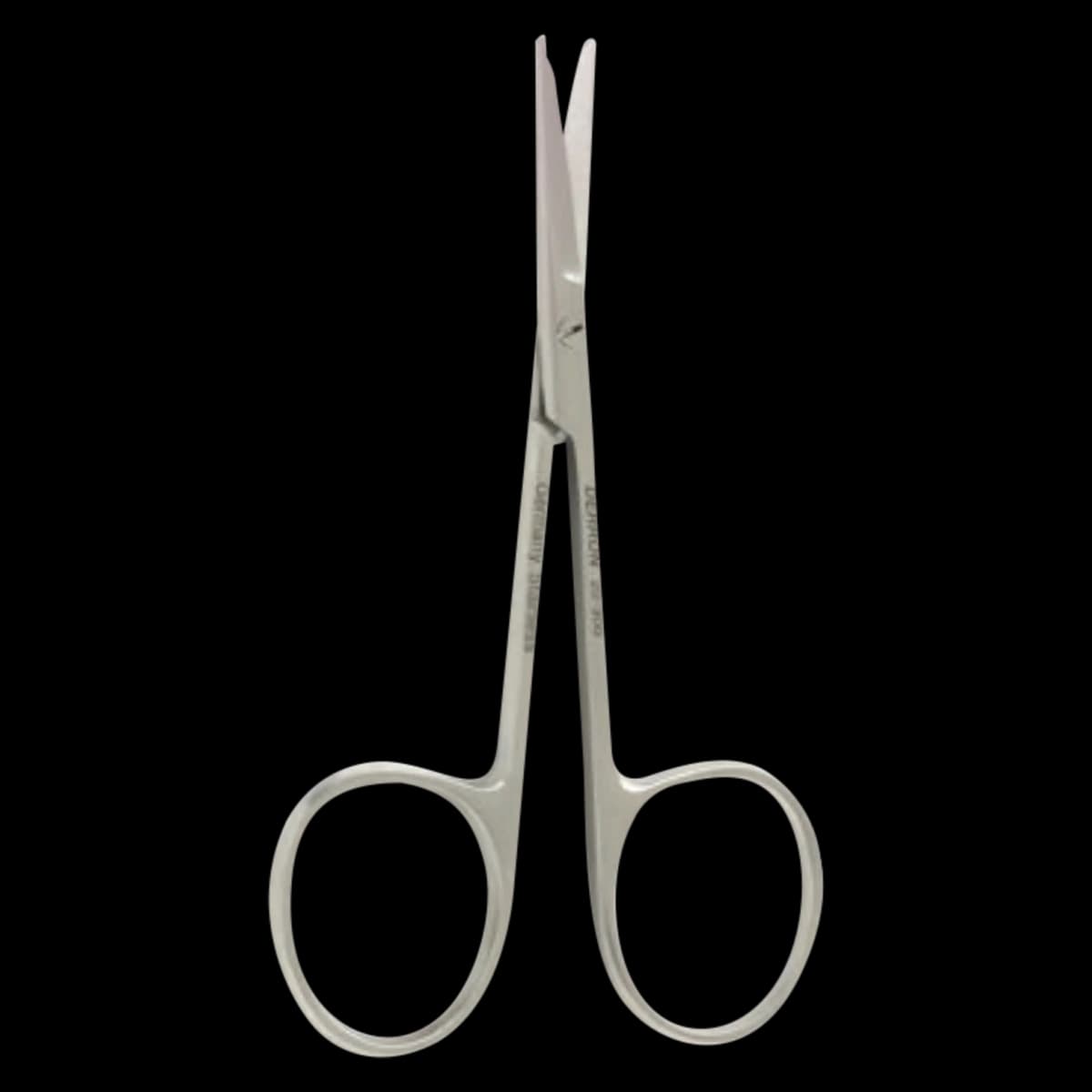 Spencer Suture Scissors, Straight, 3-1/2" Stainless Steel, Each (Derron Surgical Instruments) - Suture Scissors Fine 576 - Image 1