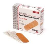 Pro-Advantage Adhesive Bandage, Fabric, 1x3", Tan, Non-Sterile, 100/Box thumbnail 2