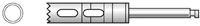 Ace Surgical Trephine Bur, Contra Angle, 35mm TL, 3.75mm ID - Trephine Bur 35mmTL 3.75mm ID - Image 1