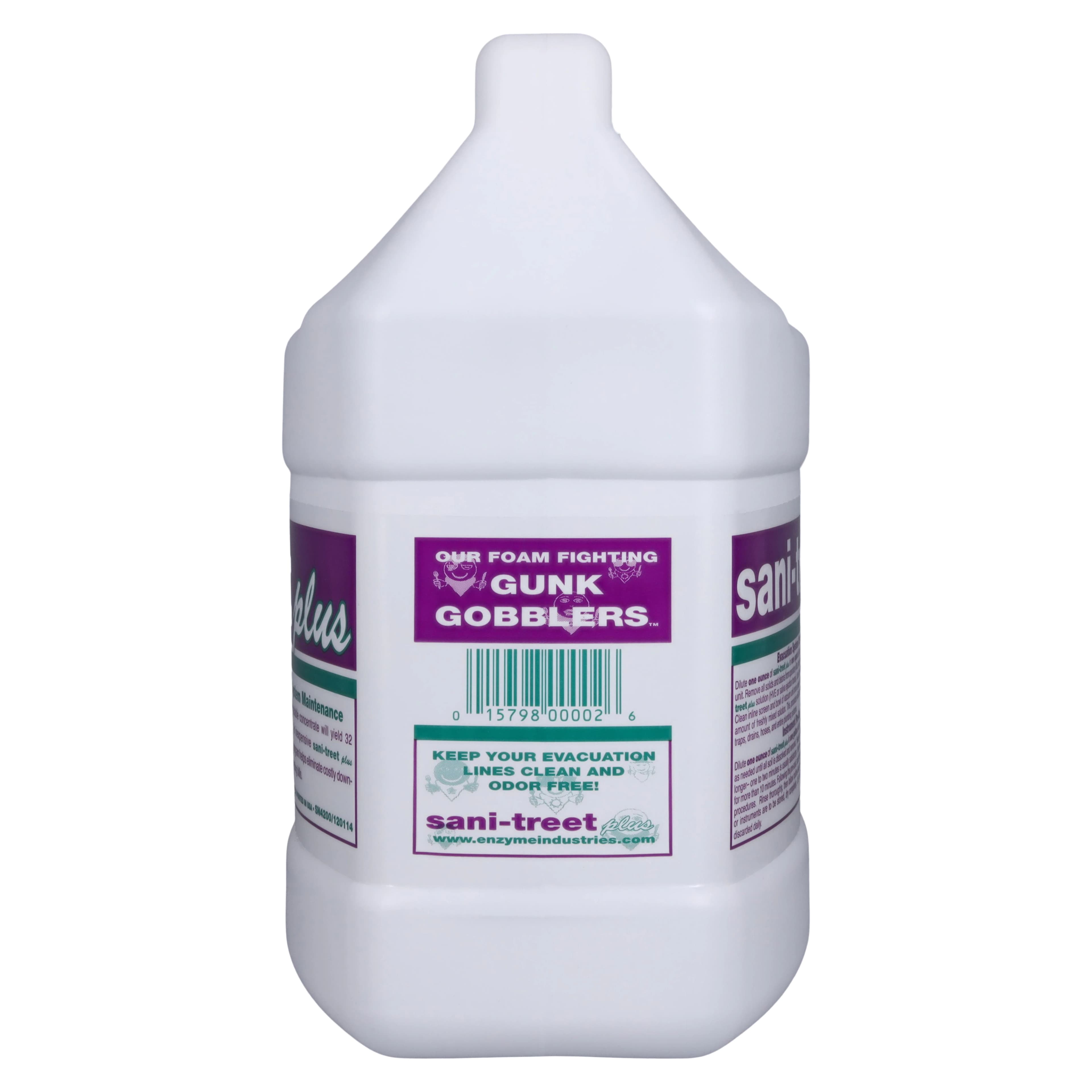 Sani-Treet Plus Enzymatic Evacuation Cleaner, Country Meadow Scent, 1 Gallon with Pump, 4/Case thumbnail 4