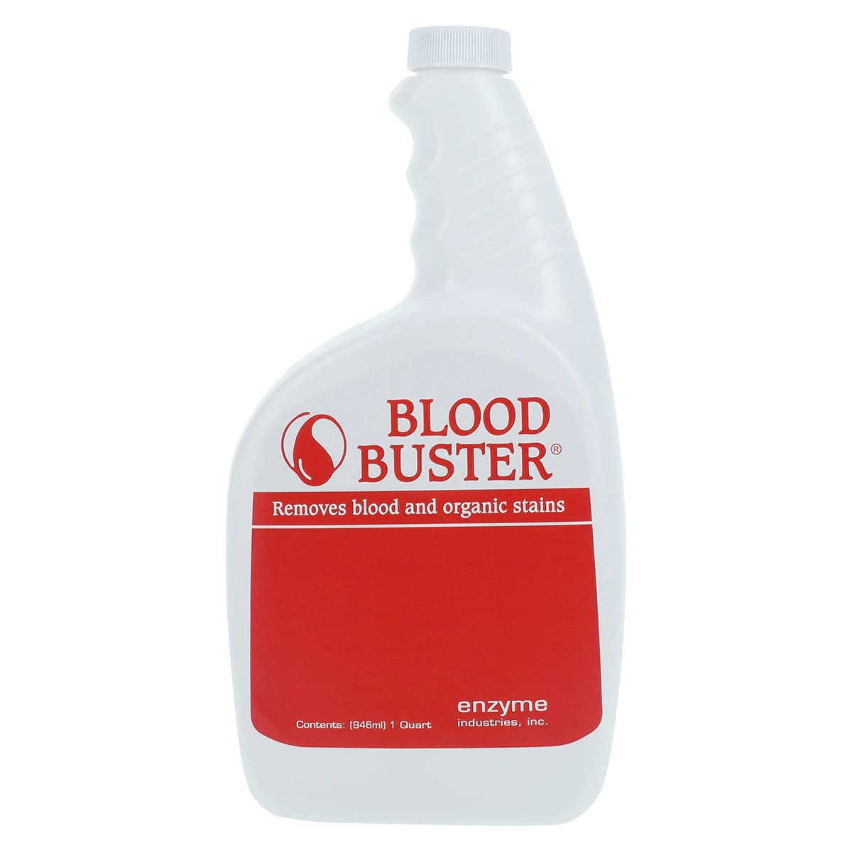 Blood Buster Enzyme Cleaner, 32 oz Spray Bottle, Quart (Musty Scent) - Blood Buster Enzyme - Image 1