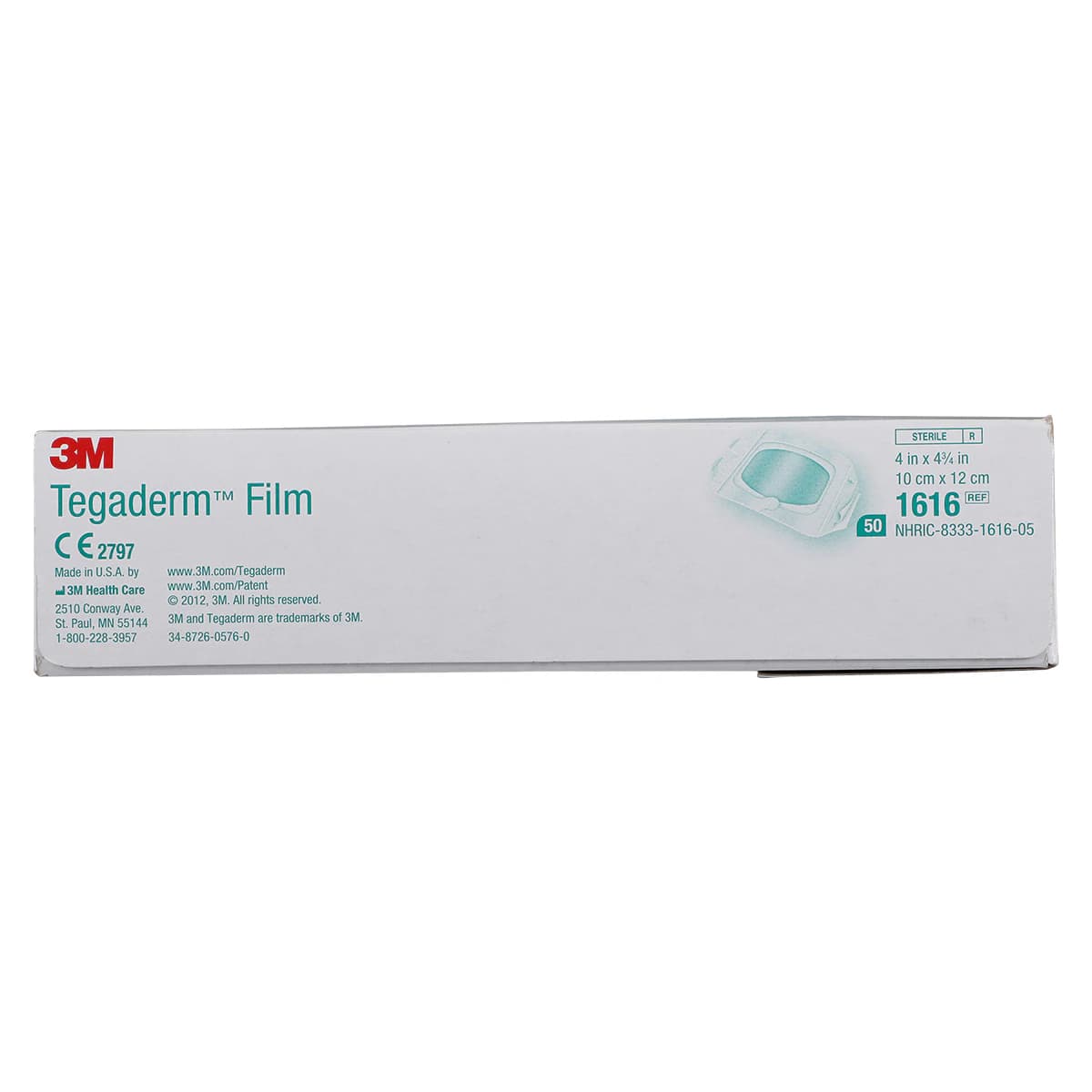 Tegaderm Transparent Dressing, Film IV/Frame Style, 4x4-3/4", Sterile, Large, Latex-Free thumbnail 3