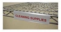 Lakeside Label Holder for Wire Shelf, 6" - Label Holder f/Wire Shelf - Image 1