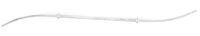 Meister-Hand Hank Uterine Dilator, 11" Stainless Steel, Autoclavable, Reusable, Each - Hank Uterine Dilator - Image 1