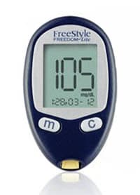 FreeStyle Freedom Lite Blood Glucose Monitoring System, 4/Case - Freestyle Freedom Lite System - Image 1