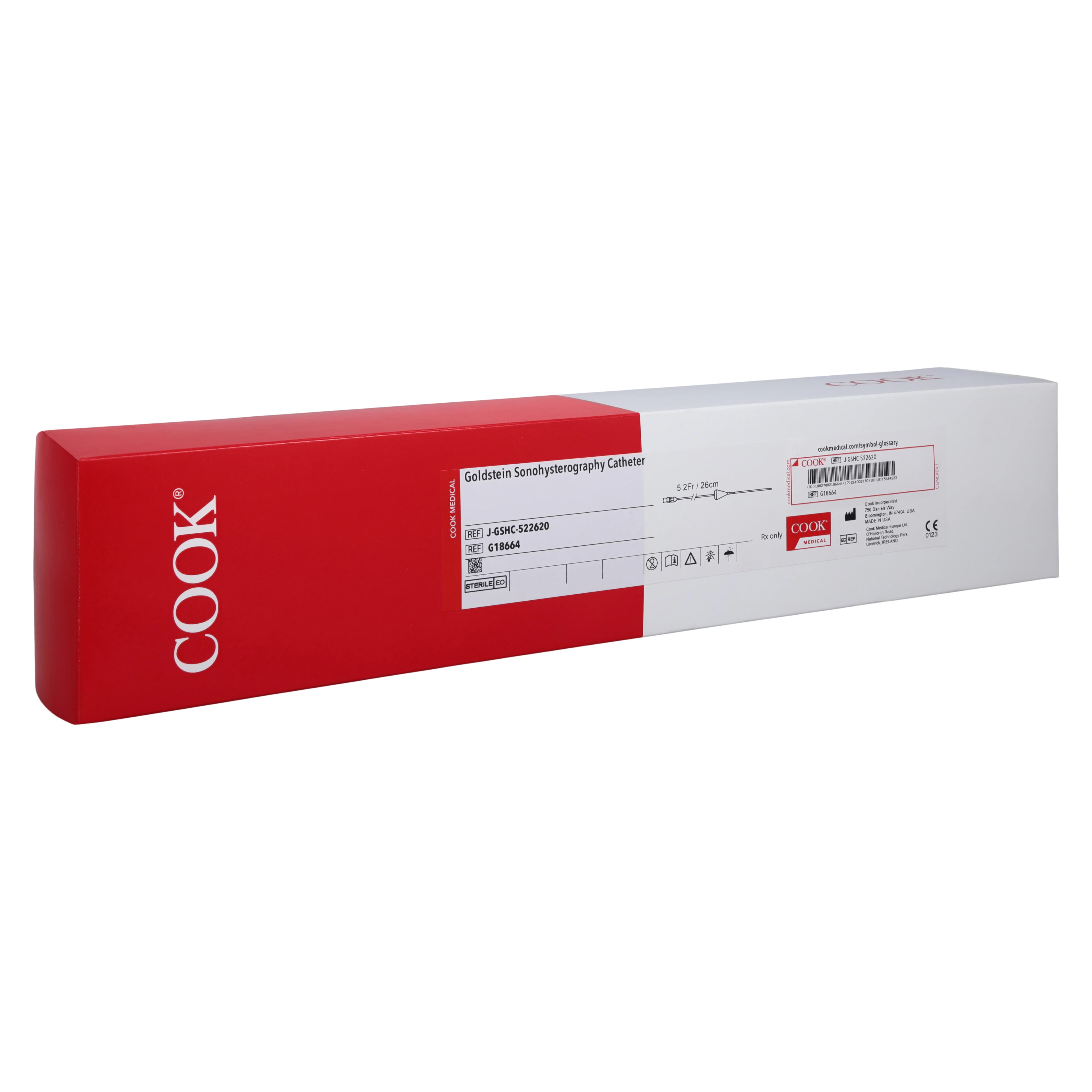 Cook Medical Goldstein Sonohysterography Catheter, 26 cm - Goldstein Sono Catheter - Image 1