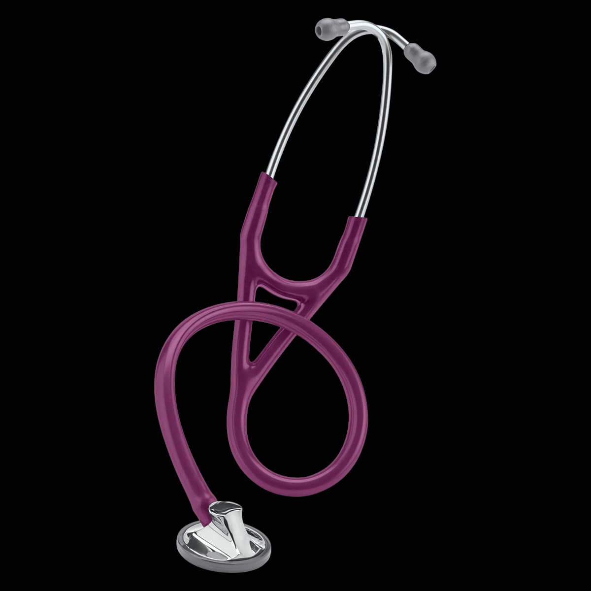 3M Littmann Master Cardiology Stethoscope, Adult/Child/Infant, Plum, Double Lumen Tubing - Littmann Master Cardio Steth - Image 1