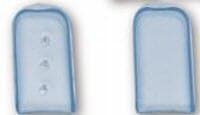 Aspen Surgical Osteome Guard Vented Clear Osteotome Tip Protector, 12.7 x 25 mm, Non-Sterile, Disposable, 50/Bag - Osteome Guard Vented Clear - Image 1
