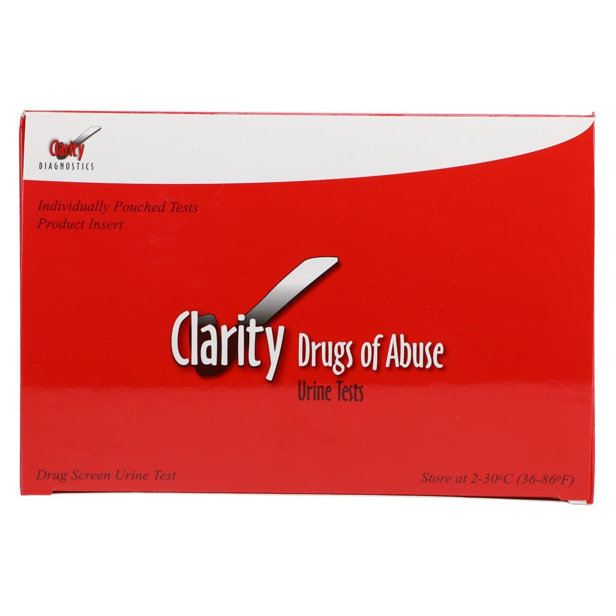 Clarity Urine Screen Test Kit, 5 Panel Dip Card, CLIA Waived, 25/Box thumbnail 4