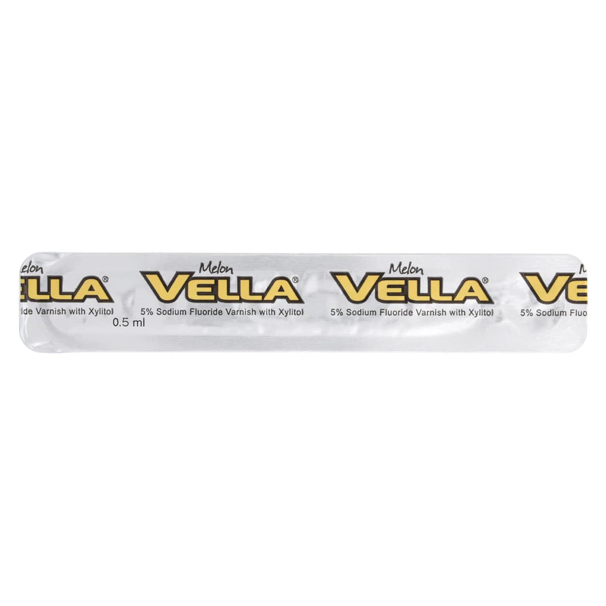 Vella 5% Sodium Fluoride Varnish with Xylitol, Melon Flavor, Clear Formula, 0.5 mL Unit Dose, 100/Box thumbnail 2
