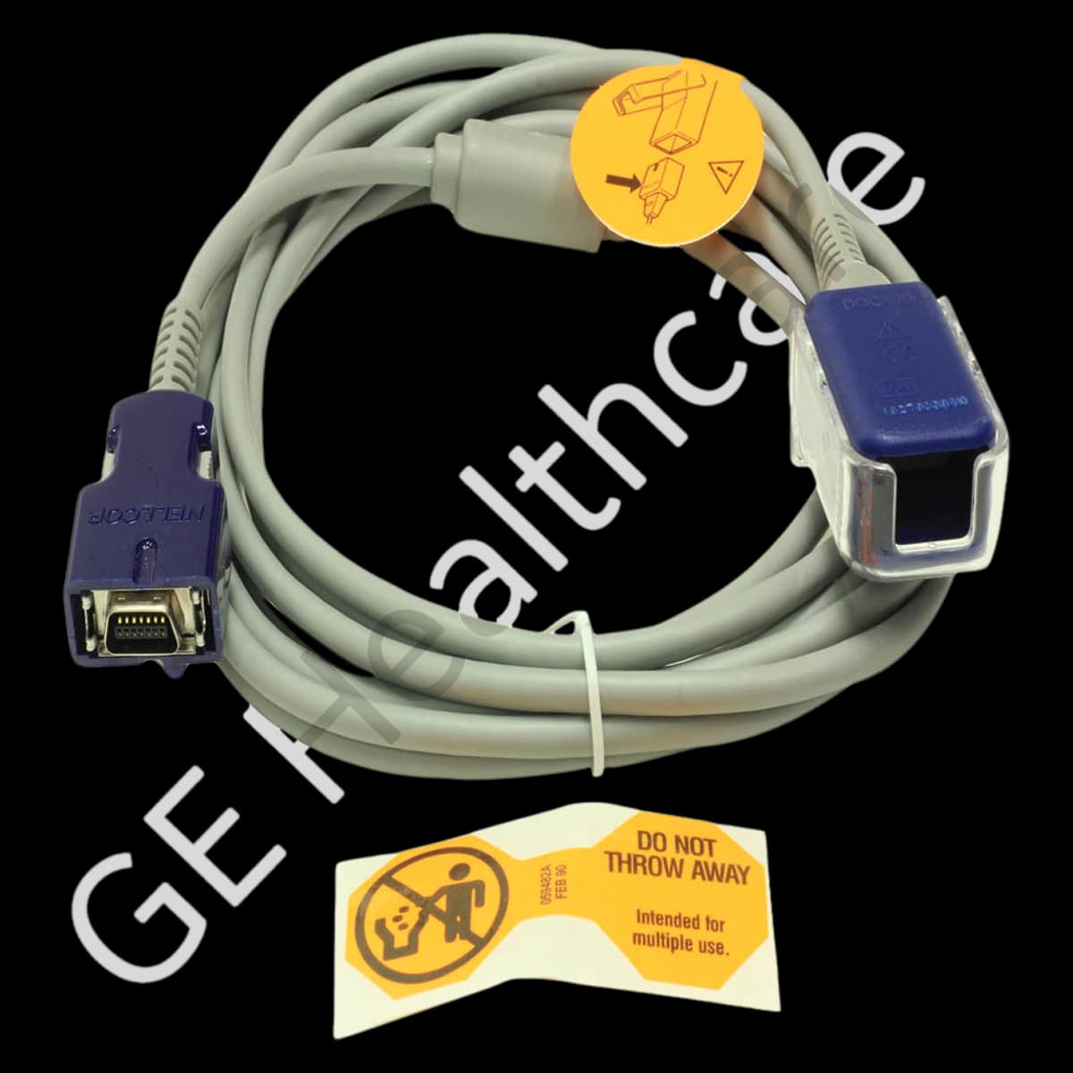 Nellcor Interface Cable for Pulse Oximeter - Nellcor Interface Cable f/ - Image 1