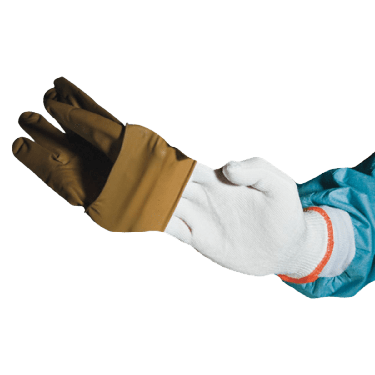 Ansell Dyneema Diamond Cut-Resistant Glove Liner, Large, 5/Box - Liner Glove Cut Resistent - Image 1
