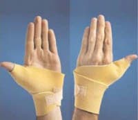 Rolyan Support Wrap Wrist/Thumb, Neoprene, Size Large (8-8.5"), Universal - Wrist/Thumb Wrap Univ - Image 1