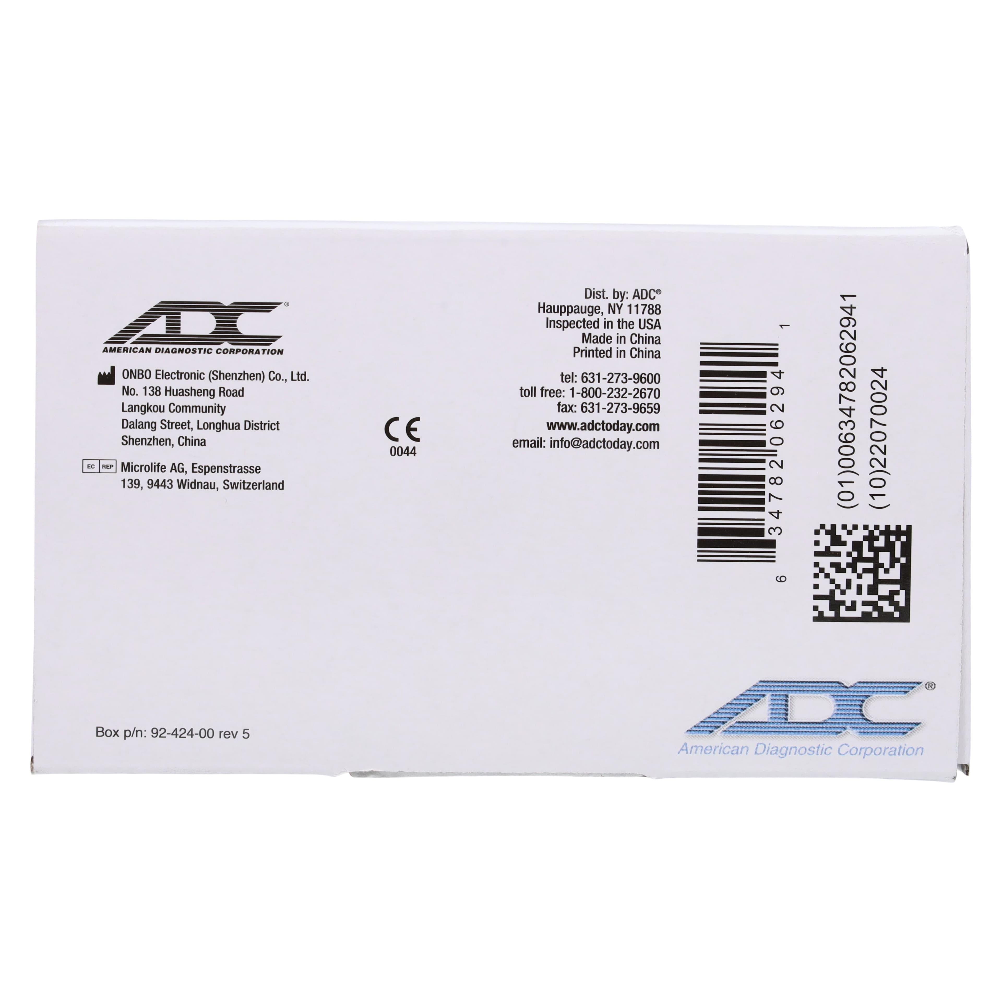 Adtemp Digital Tympanic Thermometer, Reusable, Dual Scale (Celsius/Fahrenheit), Each thumbnail 8