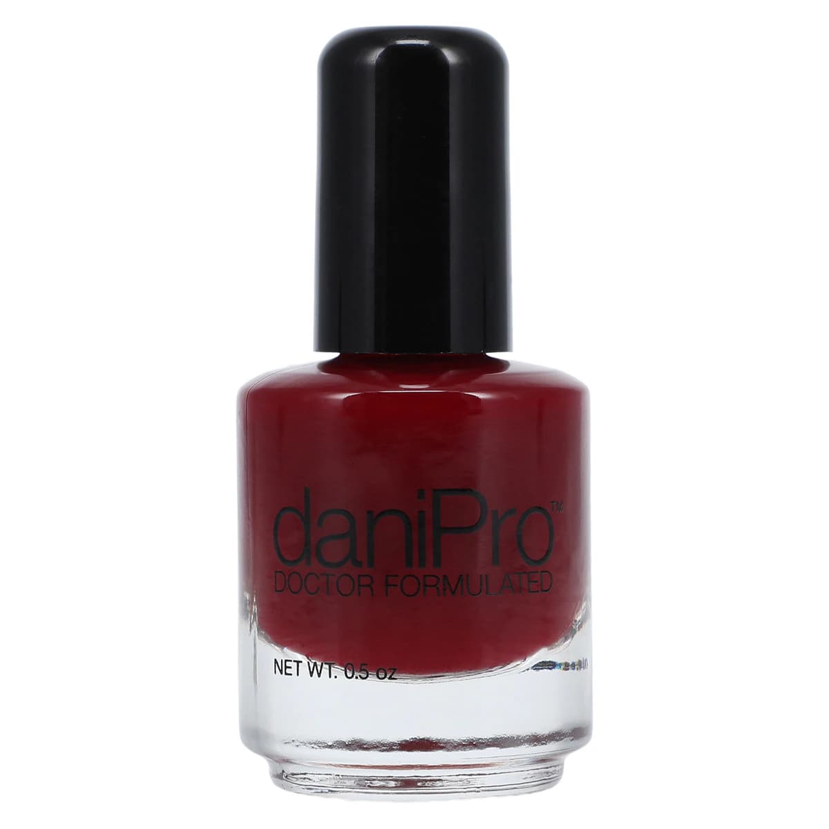 DaniPro Infused Nail Polish, Undecylenic Acid, Deep Red 'Always Be True', Each - DaniPro Infused Nail Polish - Image 1