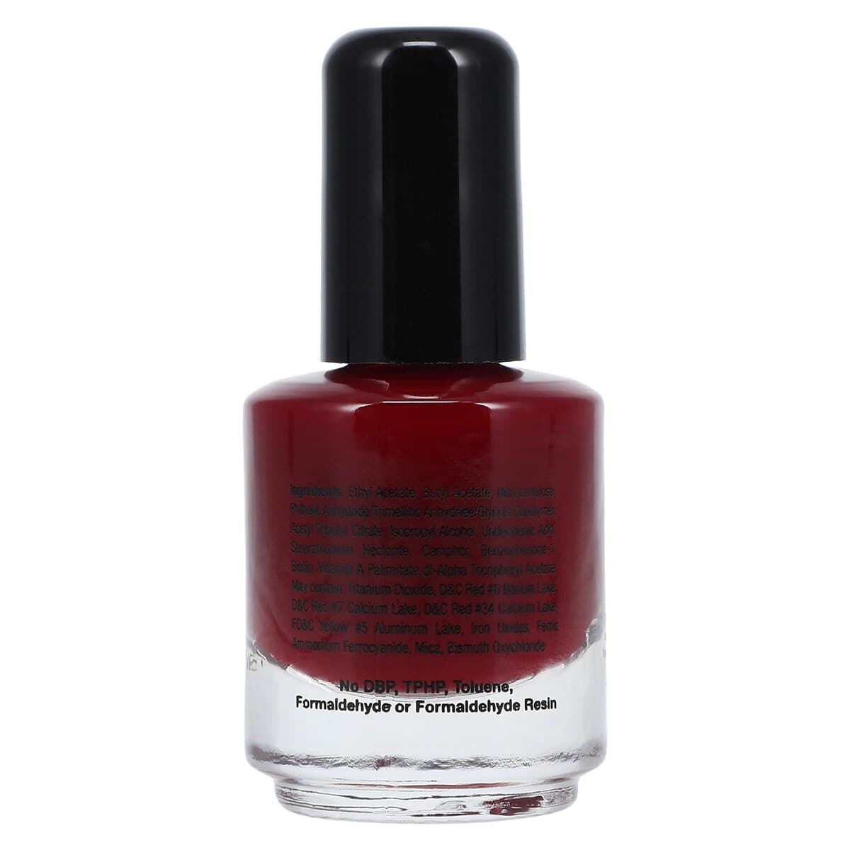 DaniPro Infused Nail Polish, Undecylenic Acid, Deep Red 'Always Be True', Each thumbnail 2