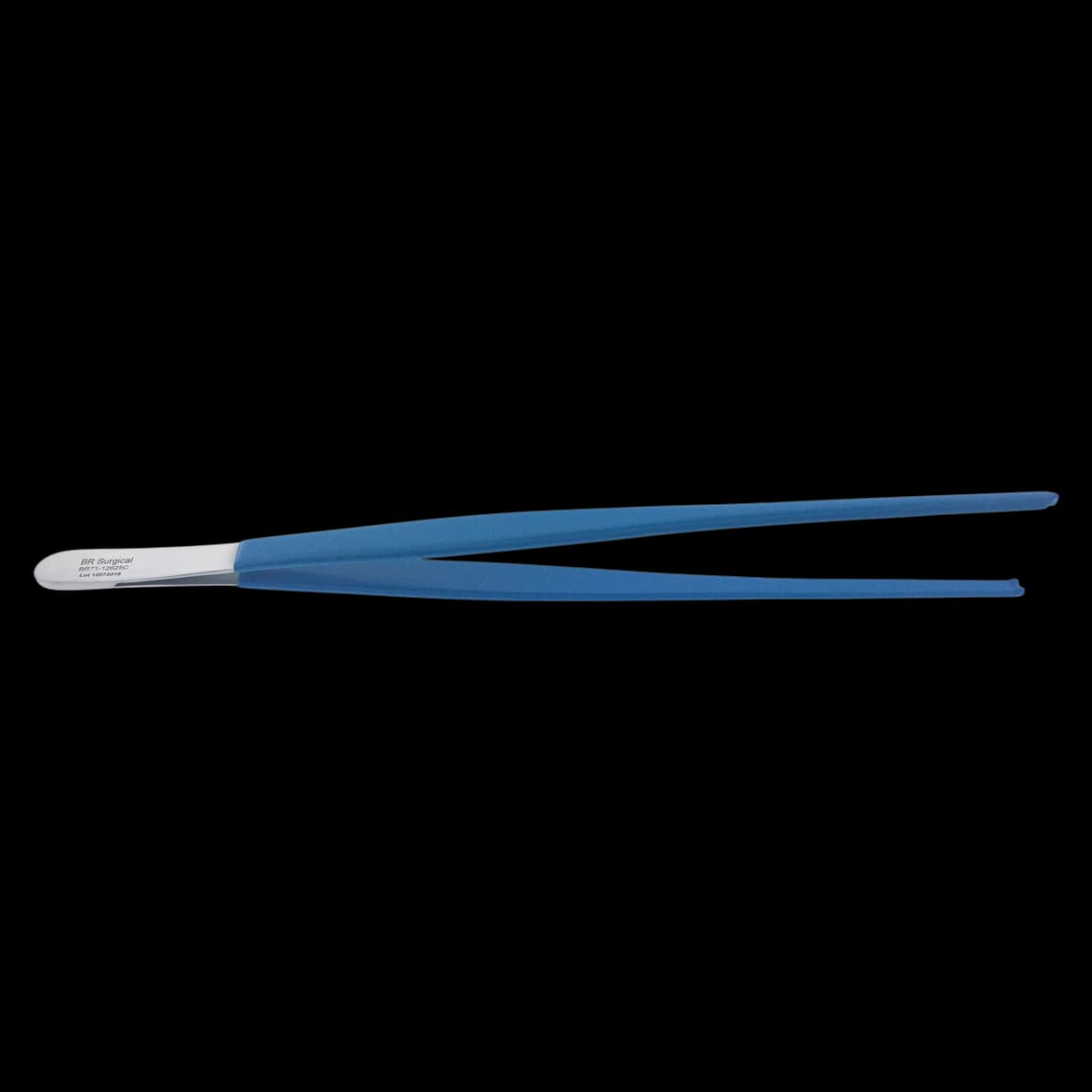 Tissue Forceps, 10" Blue Coated, Each - Forcep Tissue Blue Coated - Image 1