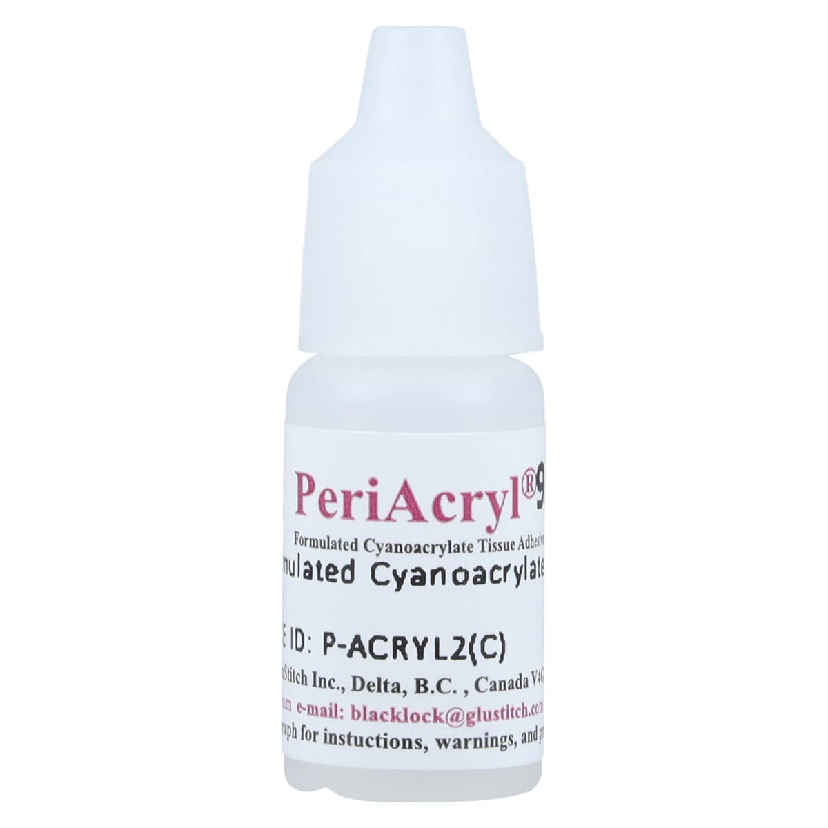 PeriAcryl Liquid Tissue Adhesive Mini Kit, 2ml Clear, 01KT8PD54HM073WGQGYQGZ25P6 thumbnail 3