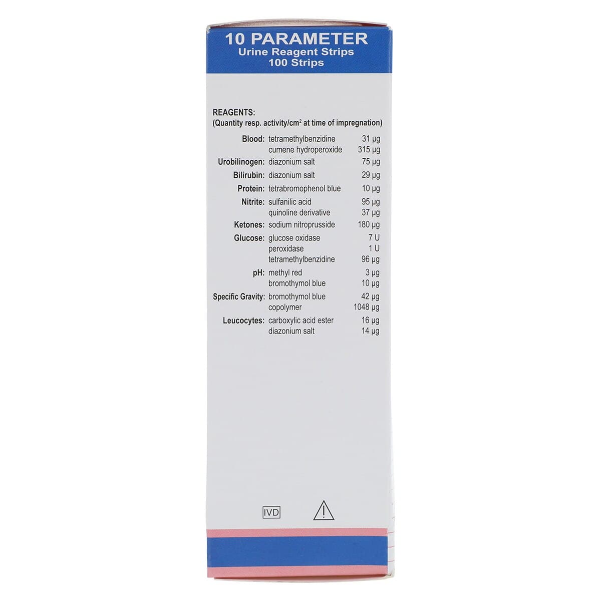 Accustrip URS10 Urinalysis Test Strips, CLIA Waived, 100/Box thumbnail 9