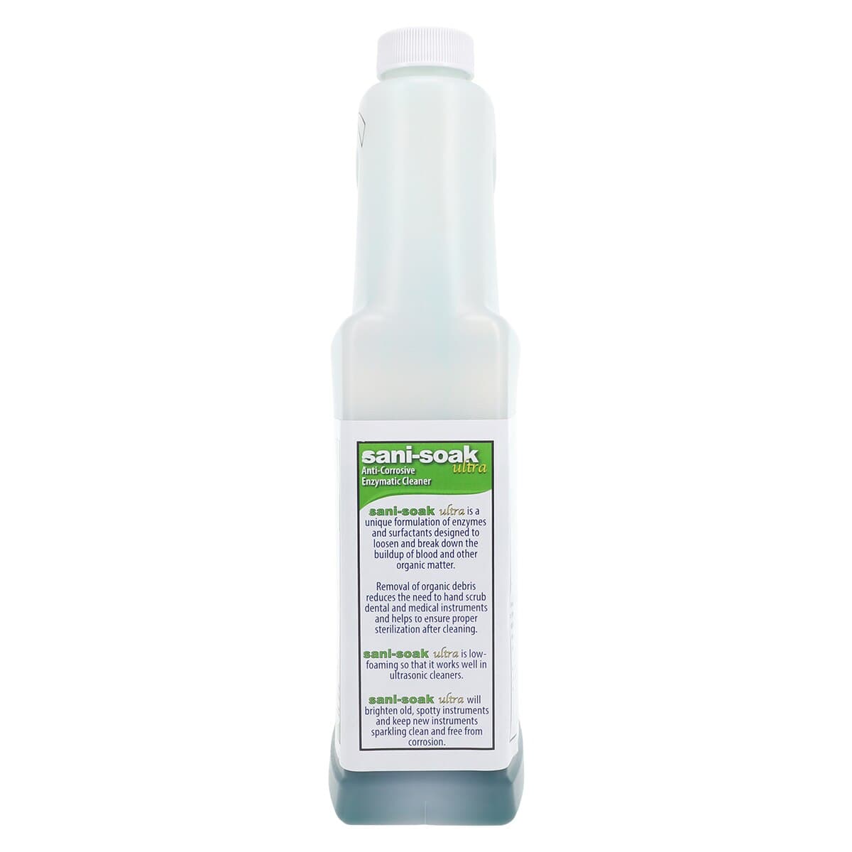 Sani-Soak Ultra Enzymatic Ultrasonic Cleaner, Lemongrass, 1 qt (946 mL) Bottle, 12/Case thumbnail 3