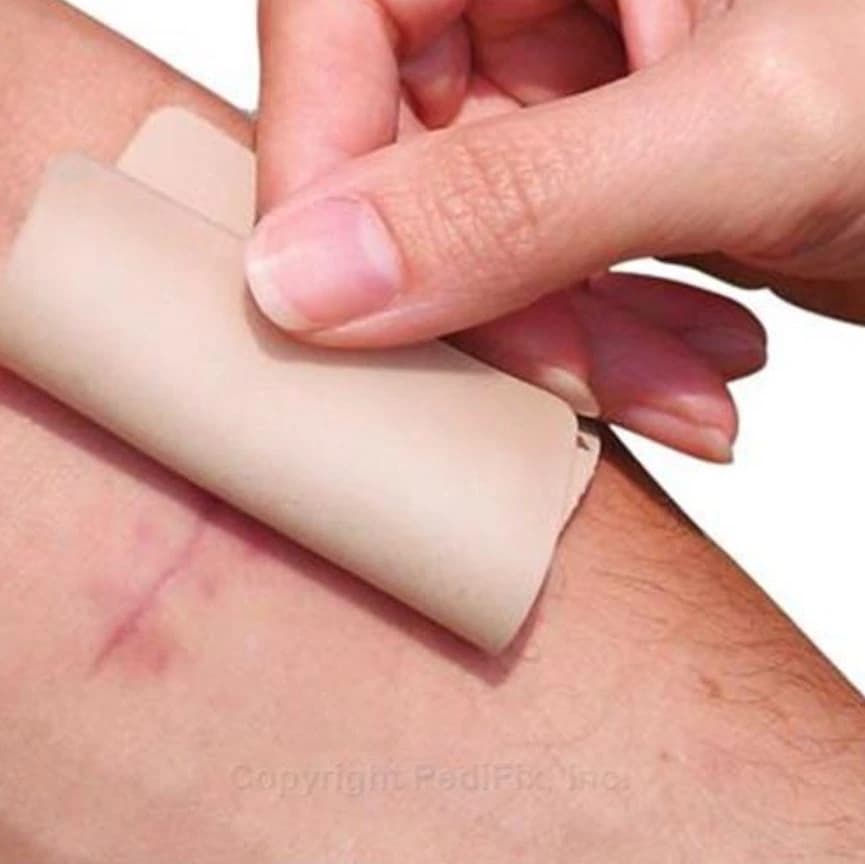Pedifix Visco-Gel Adhesive Sheet, Silicone, 4x6" - Visco Gel Adhesive Sheet - Image 1
