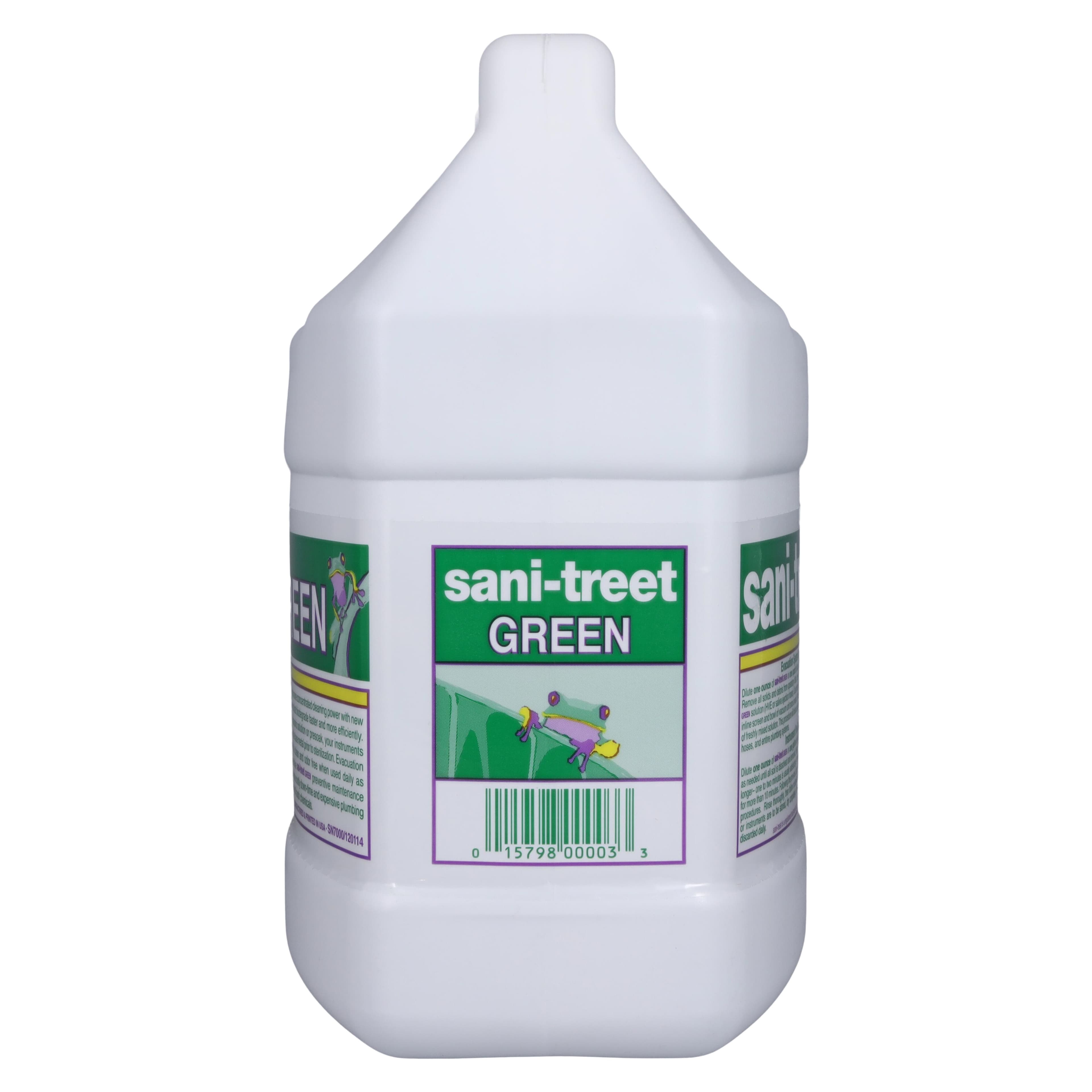 Sani-Treet Green Enzymatic Evacuation Cleaner, Lemongrass-Lavender, 1 gal Bottle, 4/Cs thumbnail 4
