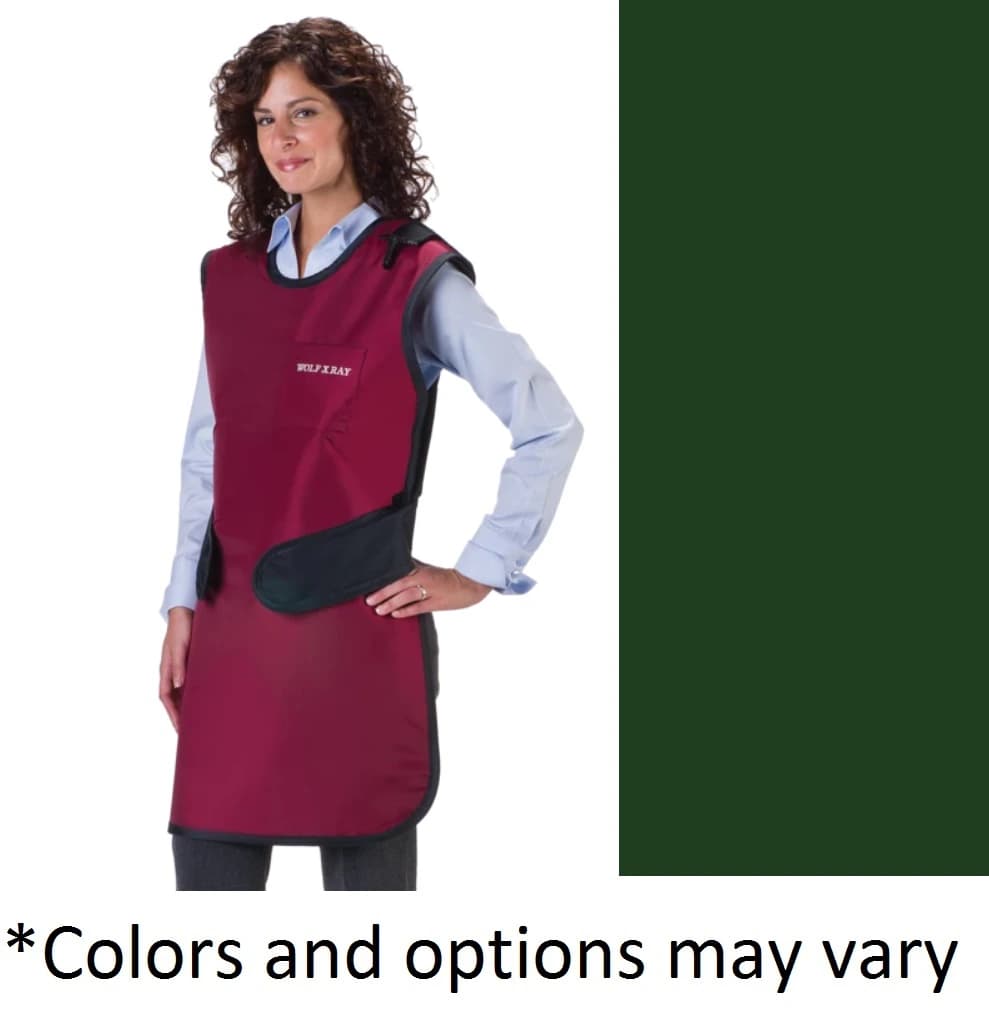 Wolf X-Ray EZ Wrap OR Apron with Collar, 2XLG, 26x42", 0.5mm Lead Equivalence - EZ Wrap OR Apron w/Collar 2XLG - Image 1