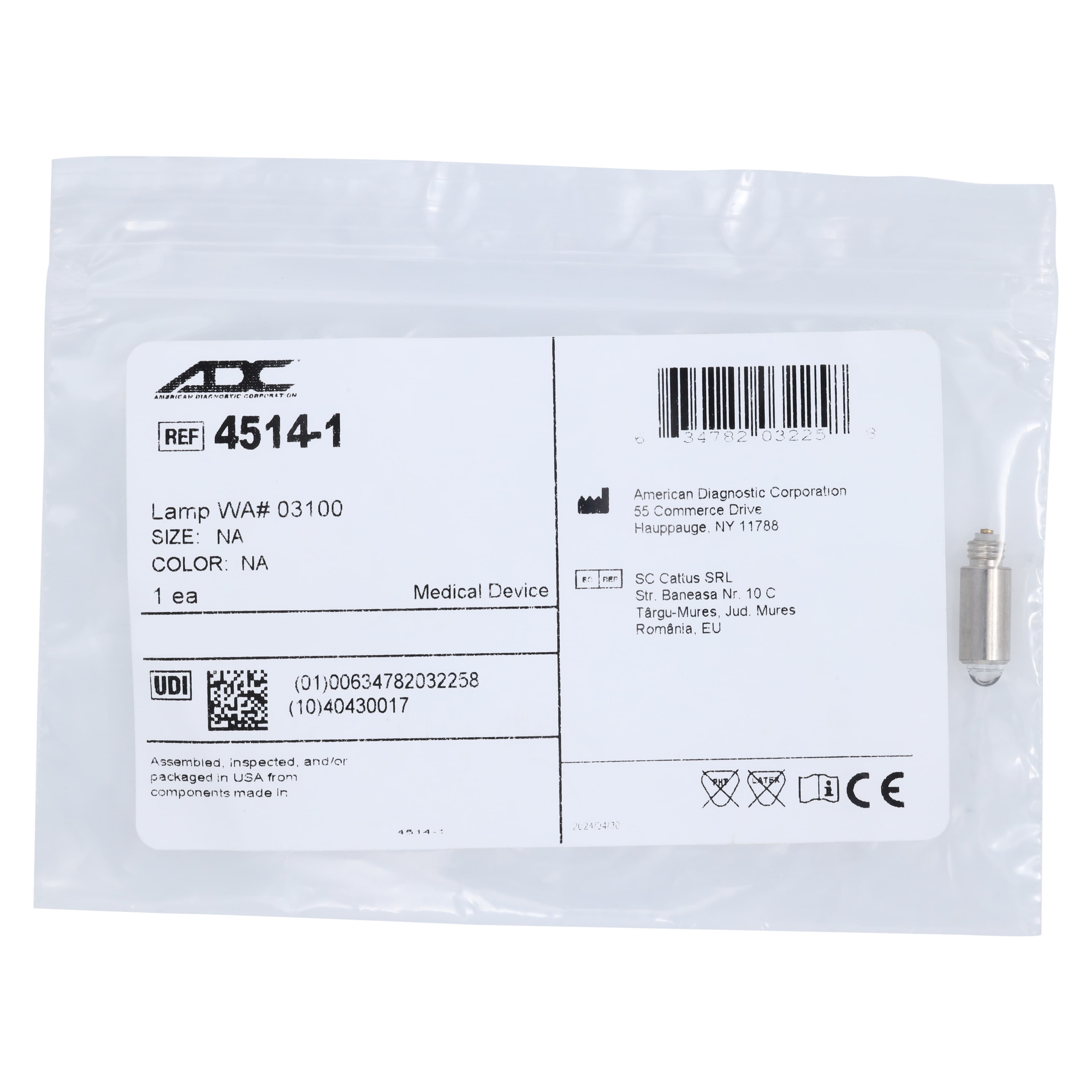 Welch Allyn Otoscope Replacement Bulb, 1 Each thumbnail 3