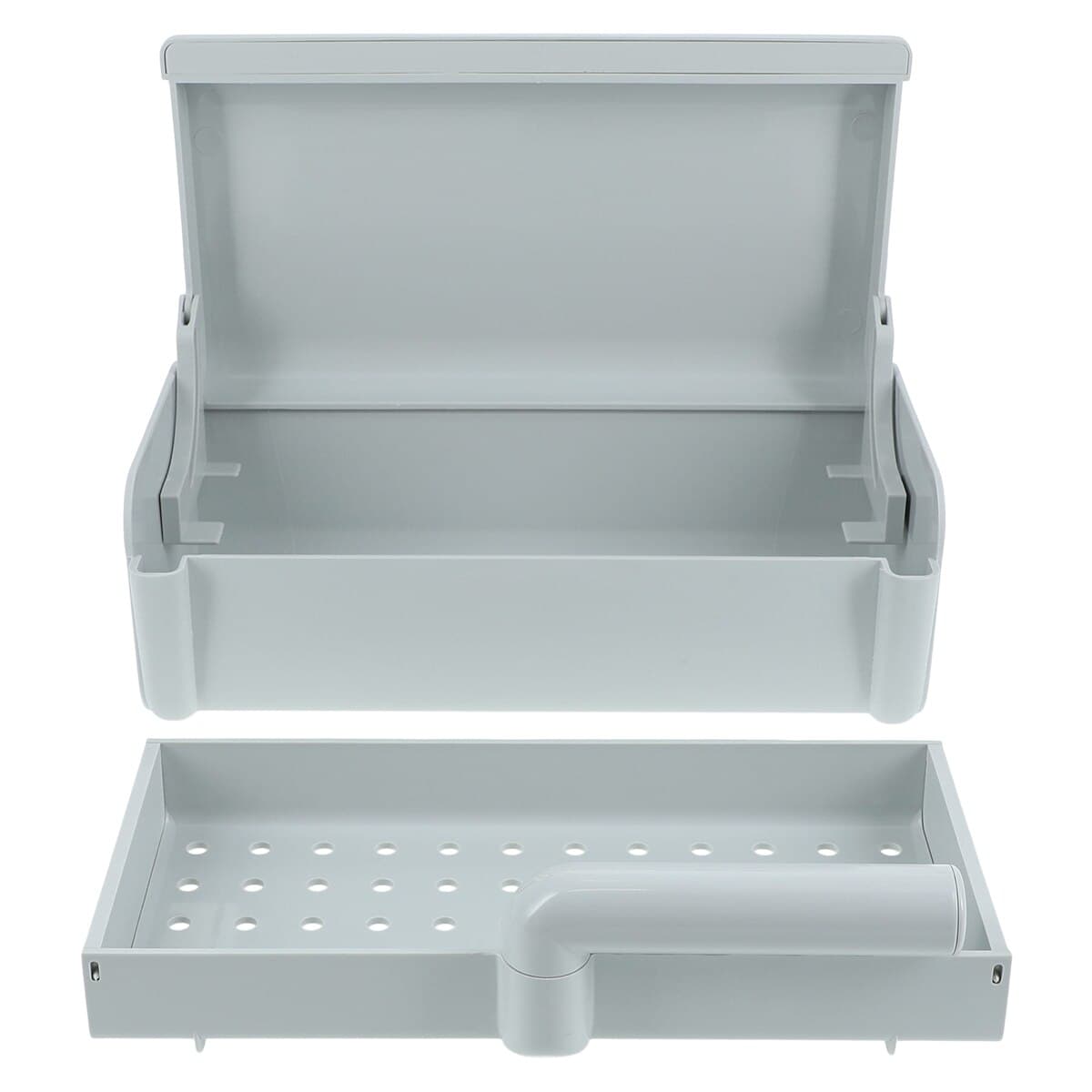 Pascal Tap & Slide Disinfecting/Sterilization Tray, Gray, 1/Pk, 35-697 thumbnail 5