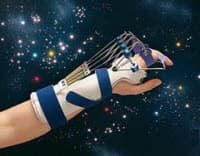 Rolyan Pre-Form Splint, Adjustable Extension, Right, 3.5-3.75" - Splint Pre-Form Adj Ext Right - Image 1