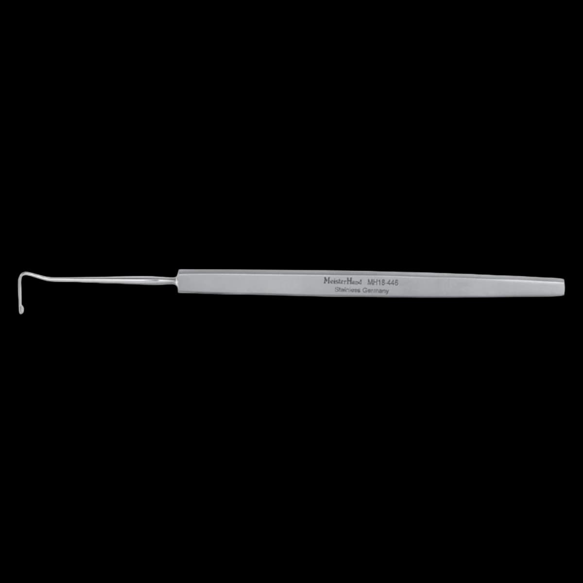 Miltex Meister-Hand Jameson Strabismus Hook, 5" Stainless Steel - Hook Jameson Strabismus - Image 1