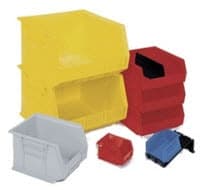 Akro-Mils AkroBins Storage Bin, 10-3/4 x 8-1/4 x 7 Inches, 6/Case - Bin Storage 10.75x8.25x7 - Image 1