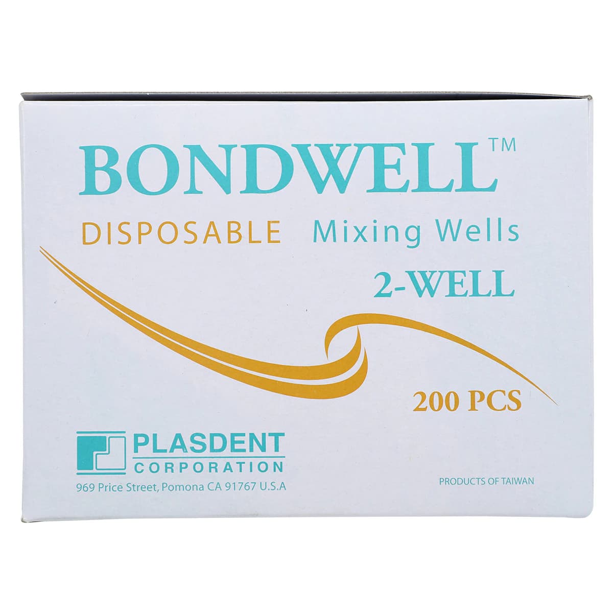 Bondwell Disposable Mixing Wells, 2-Well, White, 200/Pk, 900MW-2 thumbnail 4