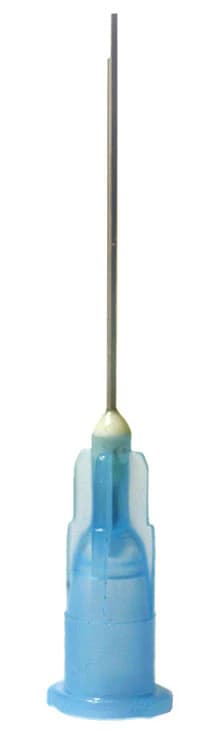 Vista Apex Appli-Vac Bendable Side Vent Irrigating Needle Tips, 23 Gauge, Blue, 1", 20/Pkg, 315023 thumbnail 2