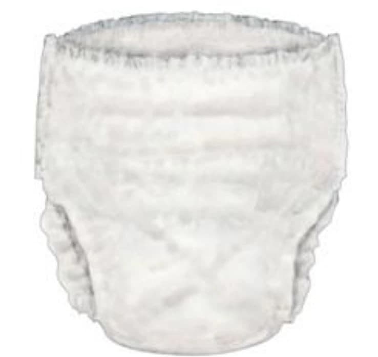 Curity Youth Incontinence Pants, Heavy, Unisex, Large (65-85 lb), White, Disposable, 56/Case - Pants Curity Youth - Image 1