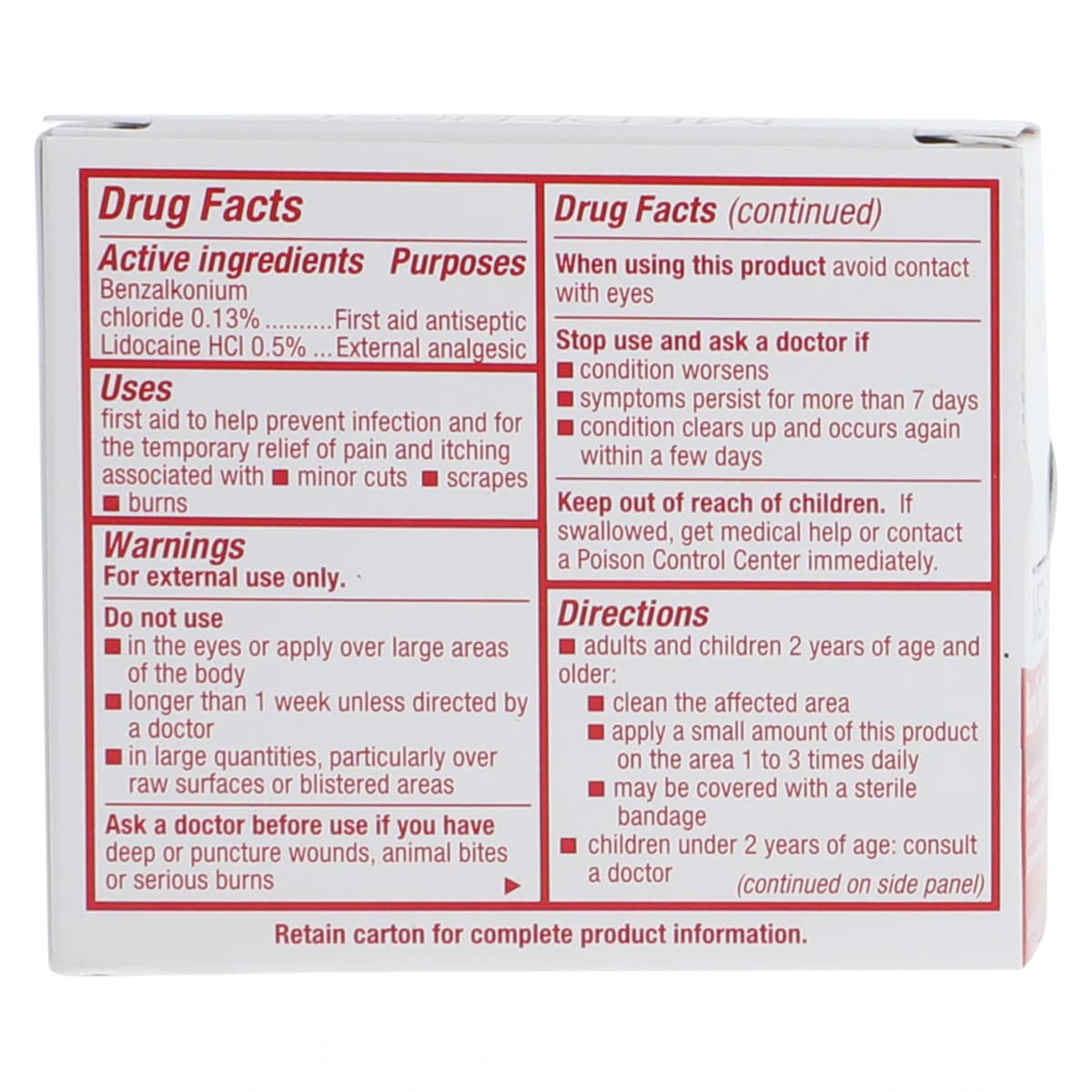 Medi-First Burn Cream with Lidocaine, 0.13% Benzalkonium Chloride / 0.5% Lidocaine, 0.9 g Unit Dose Packets, 25/Box thumbnail 5