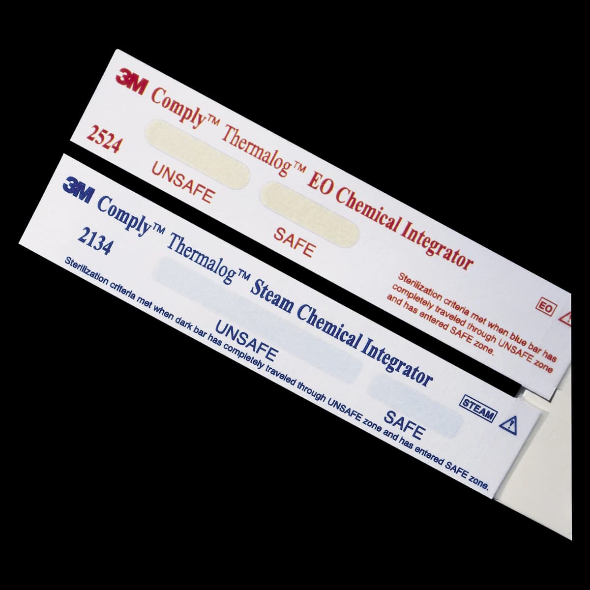 3M Comply Thermalog Steam Chemical Integrator, Class 5, 4" x 3/4", 250/Pk, 8 Pk/Cs, 2134MM thumbnail 2