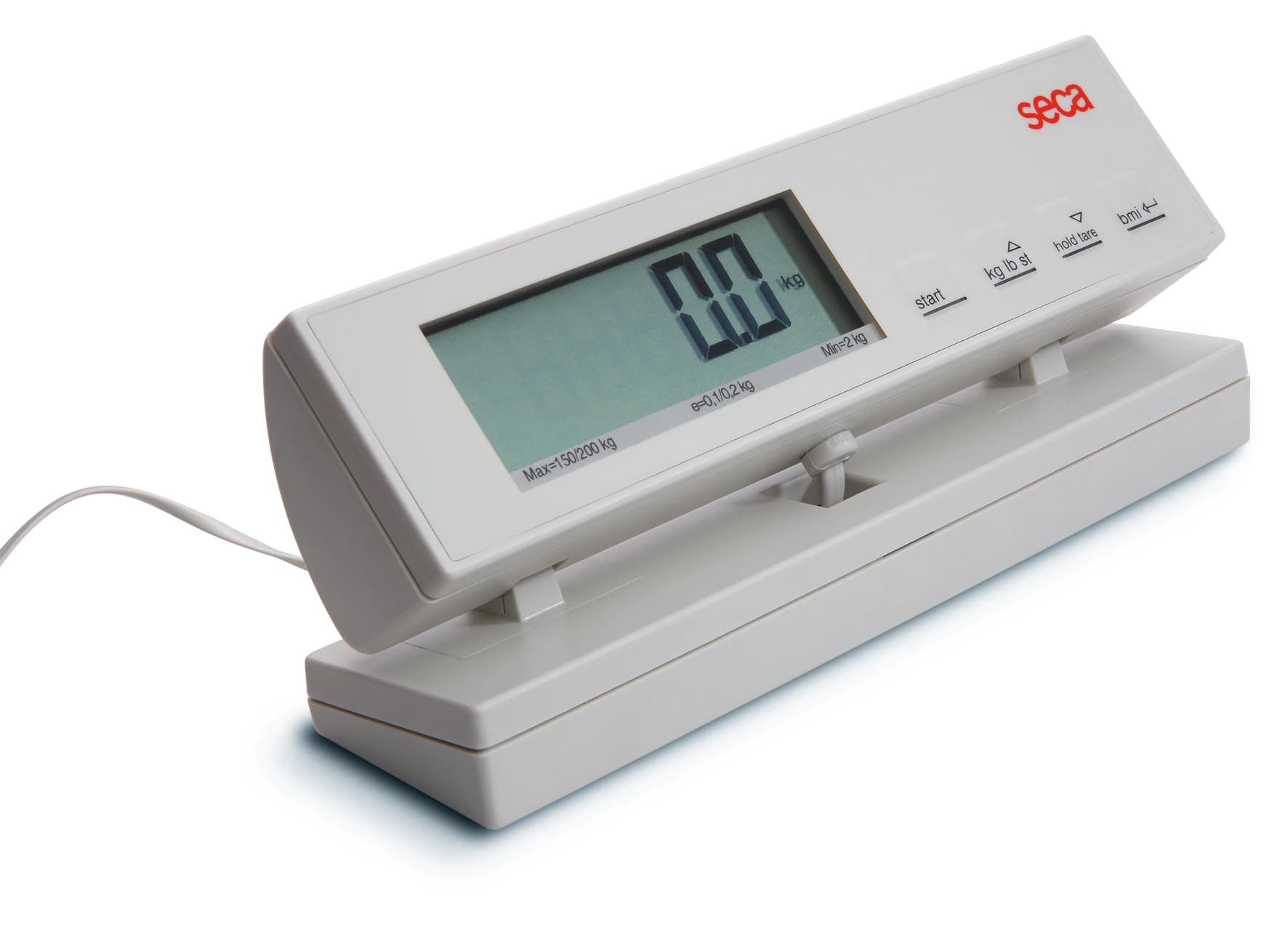 Seca Digital Flat Scale with Remote, Adult/Pediatric, 550 lb / 250 kg Capacity thumbnail 3