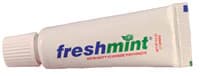 New World Imports Freshmint Anticavity Fluoride Toothpaste, Mint Flavor, 0.6 oz Laminated Tube, 144/Bx, TP6L - Anticavity Fluoride Toothpaste, 0.6 oz, Laminated Tube, 144/bx, TP6L - Image 1