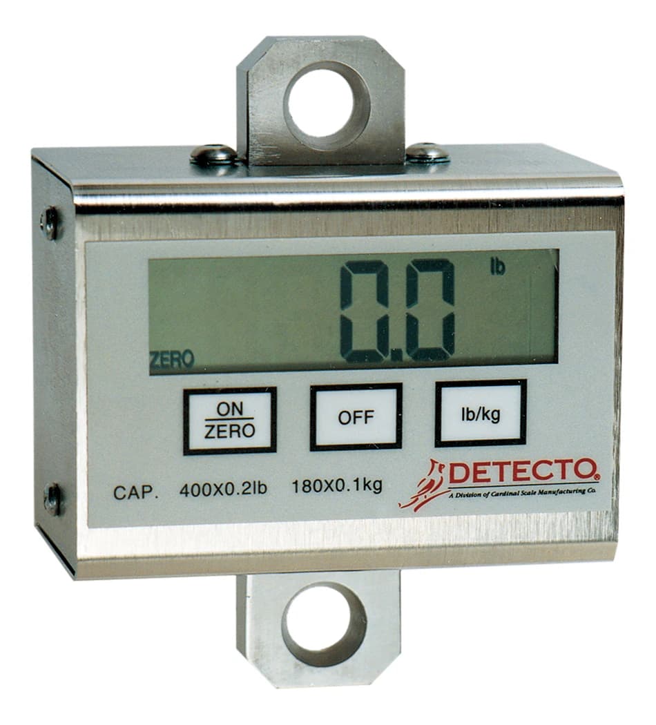 Detecto Patient Lift Scale Battery, 600 lb Capacity Scale, Each - Scale Lift 600LB CAP - Image 1